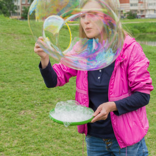 Флешмоб: "Мыльные пузыри"