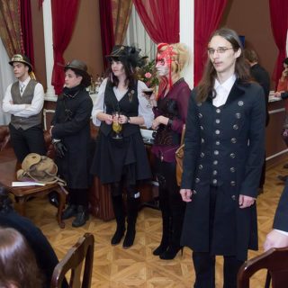 Ночь Стимпанк Хэллоуина во Freedom Palace