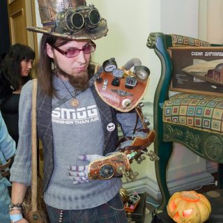 Ночь Стимпанк Хэллоуина во Freedom Palace