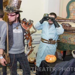 Ночь Стимпанк Хэллоуина во Freedom Palace