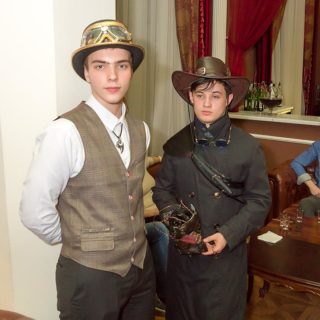 Ночь Стимпанк Хэллоуина во Freedom Palace