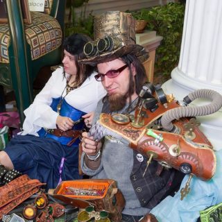 Ночь Стимпанк Хэллоуина во Freedom Palace