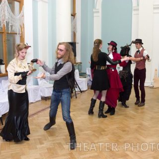 Ночь Стимпанк Хэллоуина во Freedom Palace