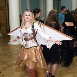 Ночь Стимпанк Хэллоуина во Freedom Palace