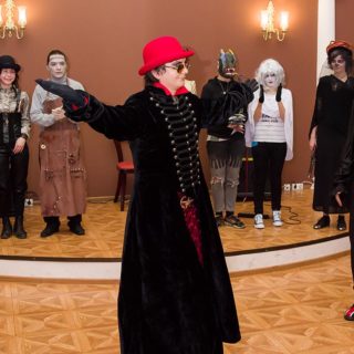 Ночь Стимпанк Хэллоуина во Freedom Palace