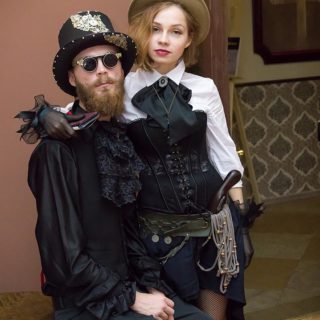 Ночь Стимпанк Хэллоуина во Freedom Palace