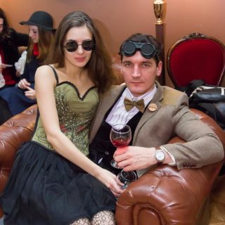 Ночь Стимпанк Хэллоуина во Freedom Palace