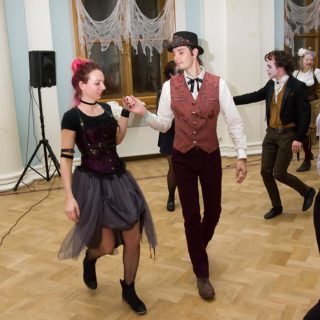 Ночь Стимпанк Хэллоуина во Freedom Palace