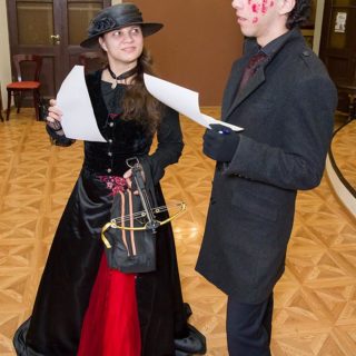 Ночь Стимпанк Хэллоуина во Freedom Palace