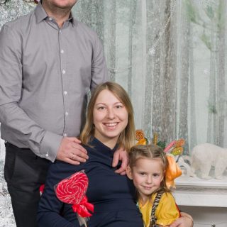 Новогодняя фотозона в ТРК "ПитерЛенд"