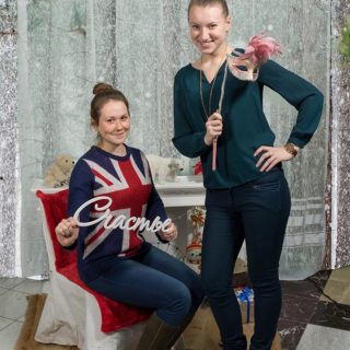 Новогодняя фотозона в ТРК "ПитерЛенд"