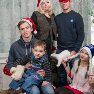 Новогодняя фотозона в ТРК "ПитерЛенд"