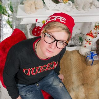 Новогодняя фотозона в ТРК "ПитерЛенд"