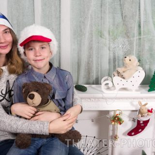 Новогодняя фотозона на Празднике Шоколада