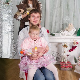 Новогодняя фотозона на Празднике Шоколада