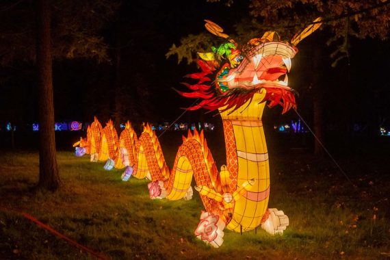 Фестиваль гигантских китайских фонарей